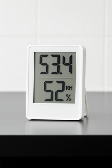 Sådan bruger og aflæser du et hygrometer